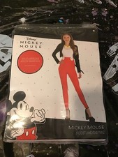 Disney Mickey Mouse Mujer Disfraz Halloween Talla Grande 10/12-NUEVO