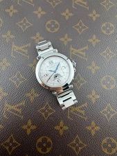 Cartier Pasha Gmt Moonphase Automatic Stainless Steel 42mm Case