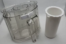 Cuisinart DLC-10 Cup Food Processor Clear PUSHER CHUTE DLC-118BGTX With Pusher