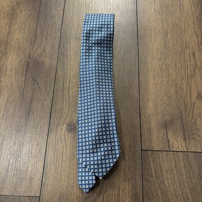 The Tie Bar 100% Silk Tie, Blue