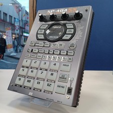 Roland SP-404SX Linear Wave Sampler SD Card System Disc Manual AC Adapter Box