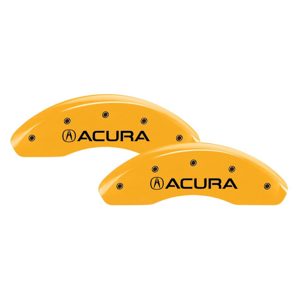 For Acura NSX 02-05 Caliper Covers Gloss Yellow Caliper Covers w Acura / NSX