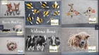 Bree Merryn doormat washable rubber framed donkey cow dog sheep birds bees