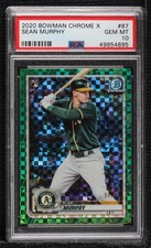 2020 Bowman Chrome X 17/31 Sean Murphy #87 PSA 10 GEM MT f0v