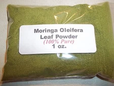 1 oz. Moringa Oleifera Leaf Powder (100% Pure & Natural)