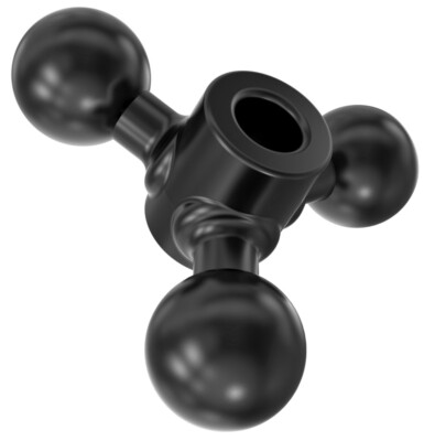RAM Mount RAM-B-289U Triple 1'' Ball Base