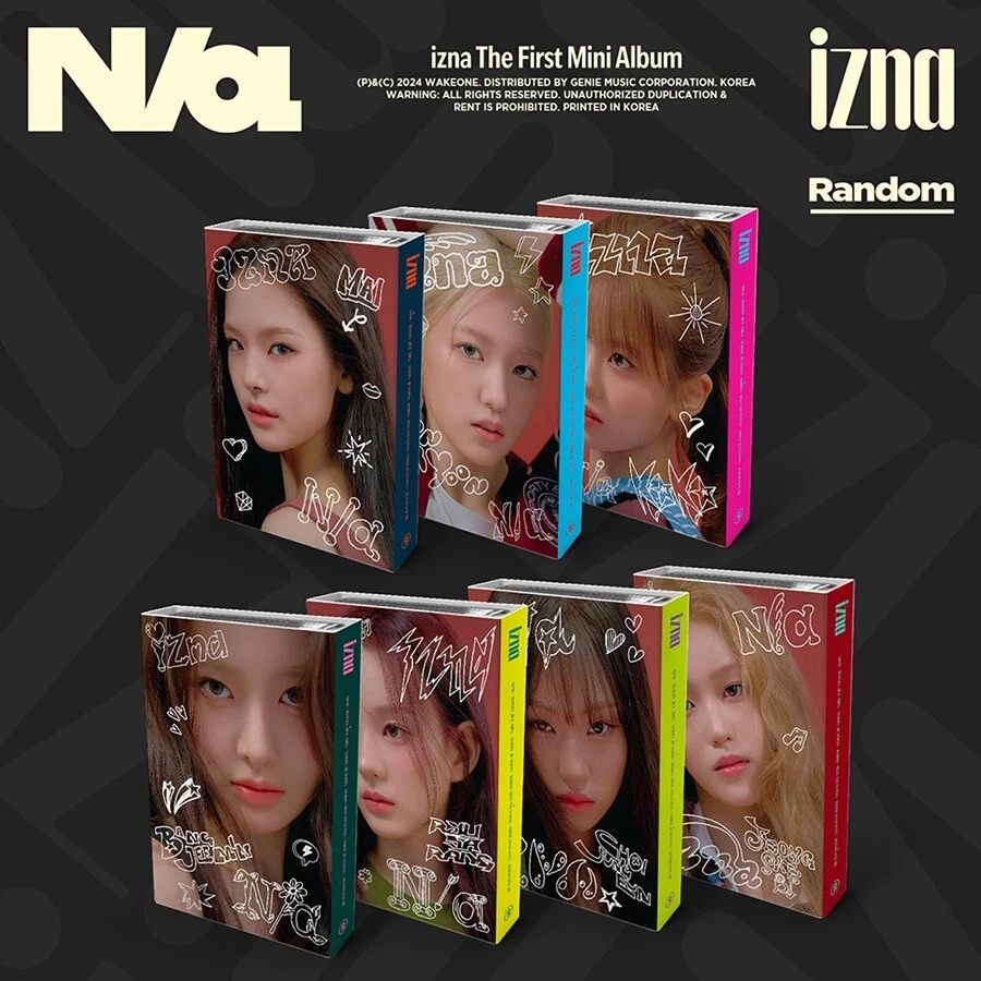 IZNA [N/A] The First Mini Album IZNA Ver./NFC ID Card+8 Photo Card