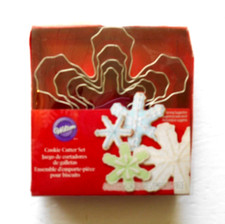 Wilton 4-Pc. Cookie Cutter Set~~Snowflakes