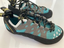La Sportiva Tarantulace Women's Climbing Shoes Turquoise - Size EU 34, US 2