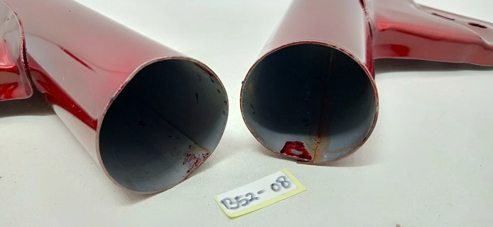 Yamaha YL2S L2SN L2 Super pode caber DX100 tampa de garfo dianteiro par vermelho NOVO - Imagem 4 de 4