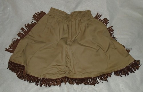 Vintage 1950s Davy Crockett Play Suit Vest & Shorts Size 5 H - Picture 9 of 10