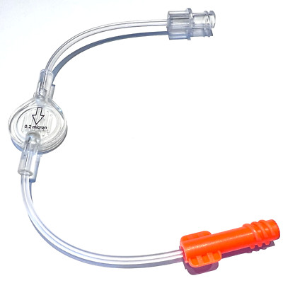Adapter for Oridion Microstream CO2 with Micron Water Filter to Female Luer 6 in