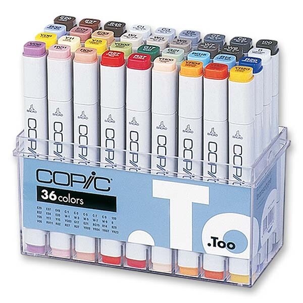(6,94€/StüCk) Copic Marker 36Er Basis-Set Copic 20075158 Layoutmarker-image