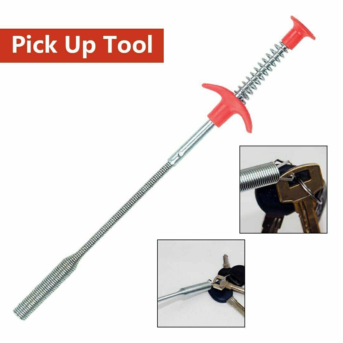 4 Claw 65cm Long Flexible Pick Up Tool For Drains Sink Toilet Sewer Extractor