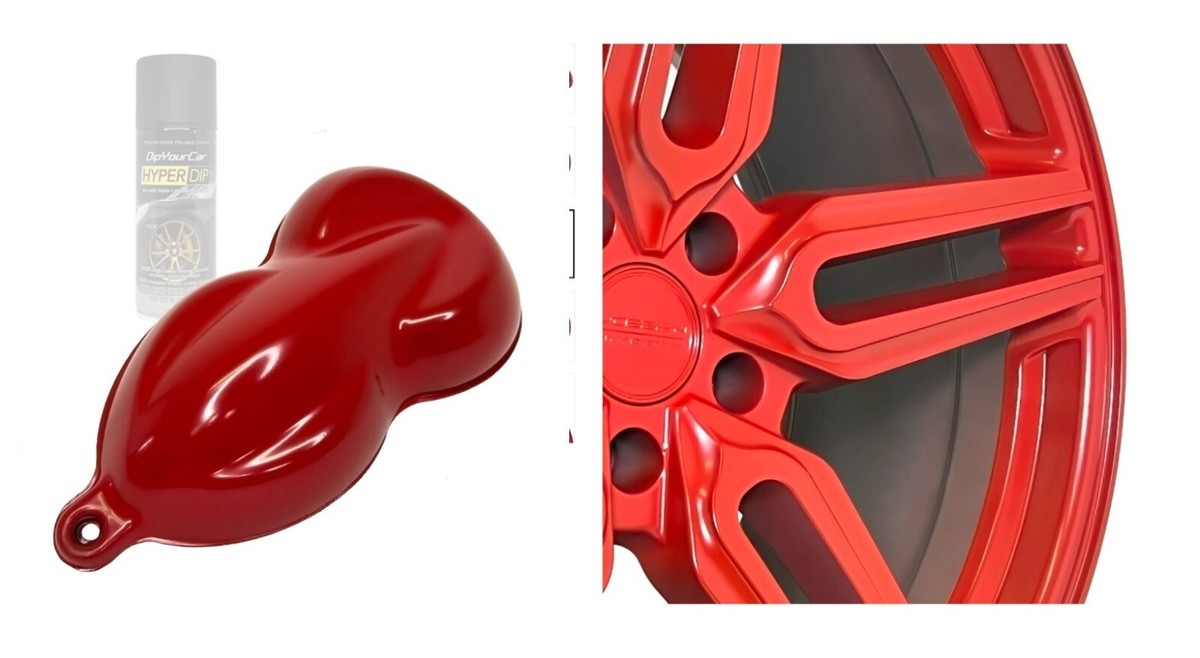 DYC 4 pack Gloss Reaper Red HyperDip Peelable Paint Spray DYC 4 pack Gloss Reaper Red HyperDip Peelable Paint Spray