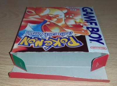 Pokémon Version Rouge Sur Game Boy – PAL Anglais (UKV) – Bon état