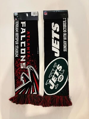 NFL LONDON 2021 - New York Jets vs. Atlanta Falcons - Official Match Scarf - Image 1 of 4