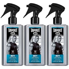 Pack of 3 New Victory by Tapout Body Spray Men's Cologne Defy 8.0 floz