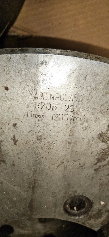 Mandril de torno manual Okuma CNC 19,5" 4 mordazas #3705-20 Foto 3 de 3