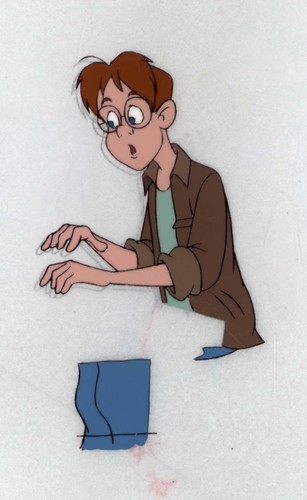 ROB aus The Brave Little Toaster bemalte Animation Cel Art Zeichnung DISNEY - Bild 2 von 5