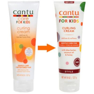 Cantu Care for Kids Curling Cream Tube for Textured Hair 227g