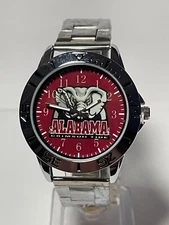 Alabama Crimson Tide NCAA Stainless-Steel Watch NEW