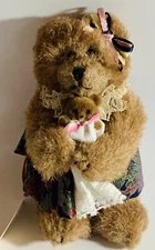Boyds Bears Collection 6” Janet & Baby Jane Plush Vintage Circa 1993 With Tags