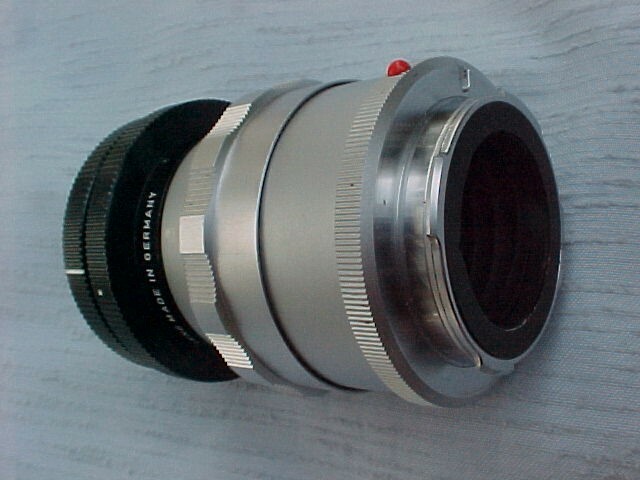 Leitz Wetzlar BLACK Elmar 65mm f3.5 with 16464K/OTZFO Focusing Mt