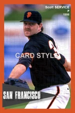 Scott Service - 1996 San Francisco Giants ST - choose a size - full color print