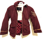 Jessica Simpson Burgundy Girls Coat Jacket Size S (7/8)