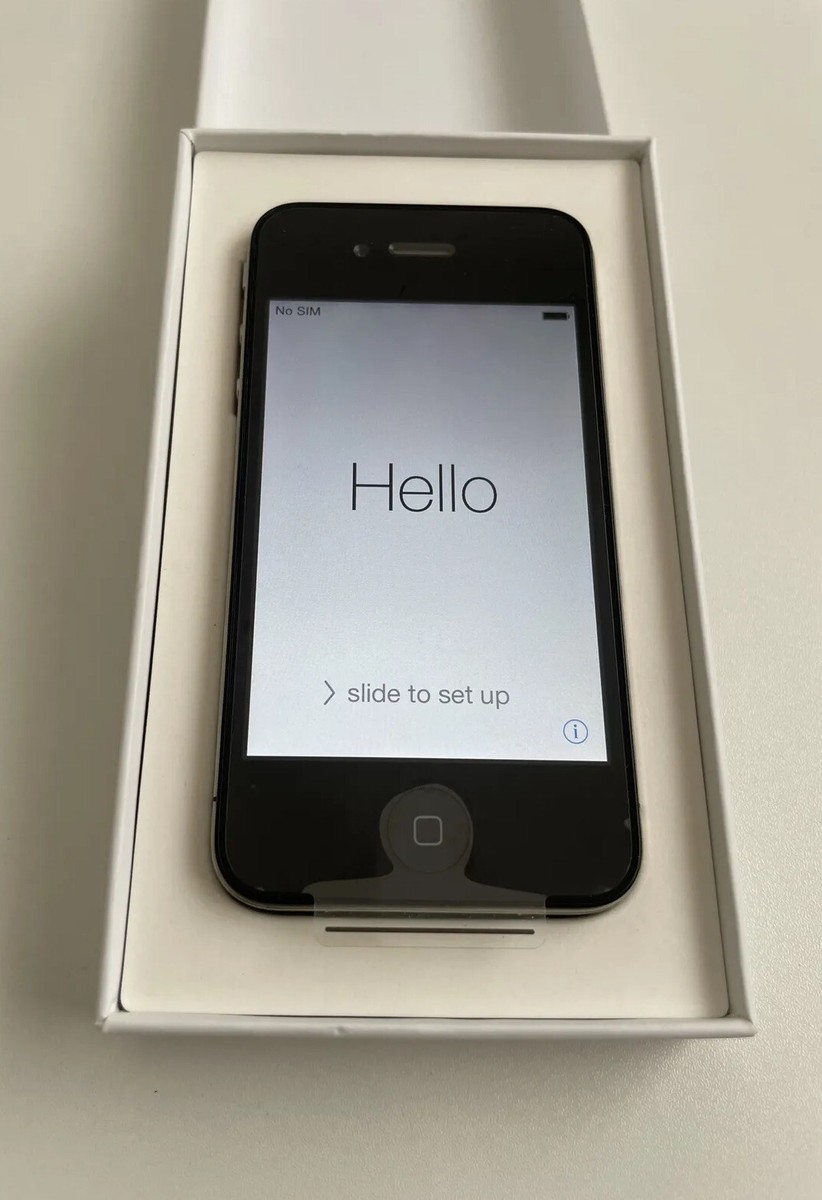 Apple iPhone 4 ブラック 本体 32G 箱付き Apple iPhone 4 - 32GB - Black (Verizon) Cell Phone (Page