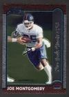 1999 Bowman Chrome Football Joe Montgomery #217