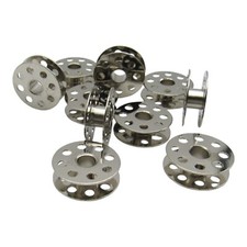 Metal Bobbins Part 45785 Fits Singer Models 221, 222, 301 10pack