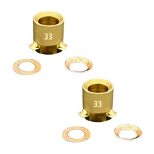 Holley QFT AED CCS Accelerator Pump Discharge Nozzles 121-133 .033 2 pieces