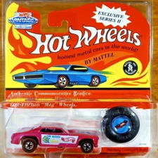 Hot Wheels Vintage Collection Series 2 Redline Mongoose Metalflake Pink 1994