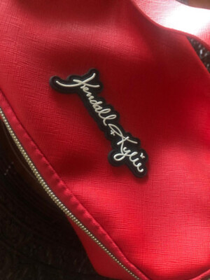 NWOT Kendall + Kylie Red Vinyl Make Up Bag Case CA56188 | eBay