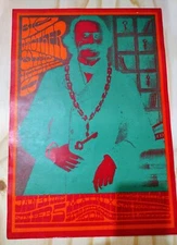 Victor Moscoso - 1967 - Big Brother & The Holding Co. Poster RP 2nd Edition Jams