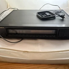 Onkyo Integra T-407 Stereo AM/FM Tuner Digital Screen Display Tested