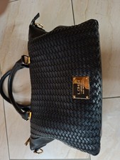 Schwarze L.Credi Handtasche