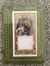 2024 Allen & Ginter Baseball MINI Framed Relic MFR-RAR Randy Arozarena - Rays