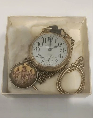 Antique Circa 1935 Hamilton 992B Railroad Watch