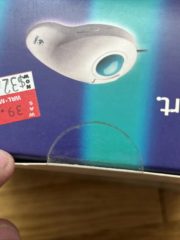 904259-0403 804108-1000 Logitech Trackman 4259 PS2 Serial Trackball DOS/ Win New - Image 4 of 4