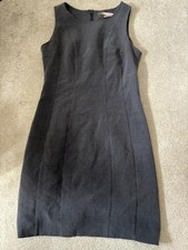 Forever 21 Contemporary Women Size Small Gray Shift Dress Lined S