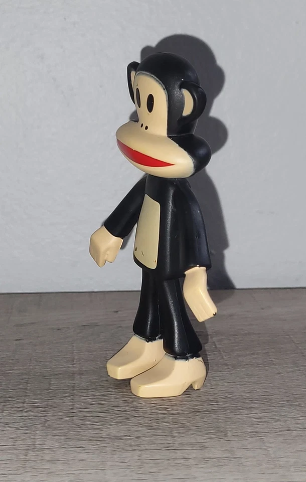 Paul Frank Julius Mono Flexible 4.5" Figura McDonald's Happy Meal Juguete 2012 Foto 2 de 4