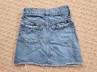 Gap Kids High Rise Distressed Denim Jean Skirt, Adjust Waist, Girls 8 Slim, EUC! — photo 10