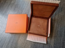 Boite de montre Hermès Ecrin bijouterie x 9 ⌚️ Hermès watch box Hermes birkin 