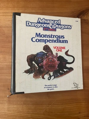 AD&D 2nd Edition - Monstrous Compendium Volume 1 - 2102 - Binder Only - PR - Bild 1 von 3