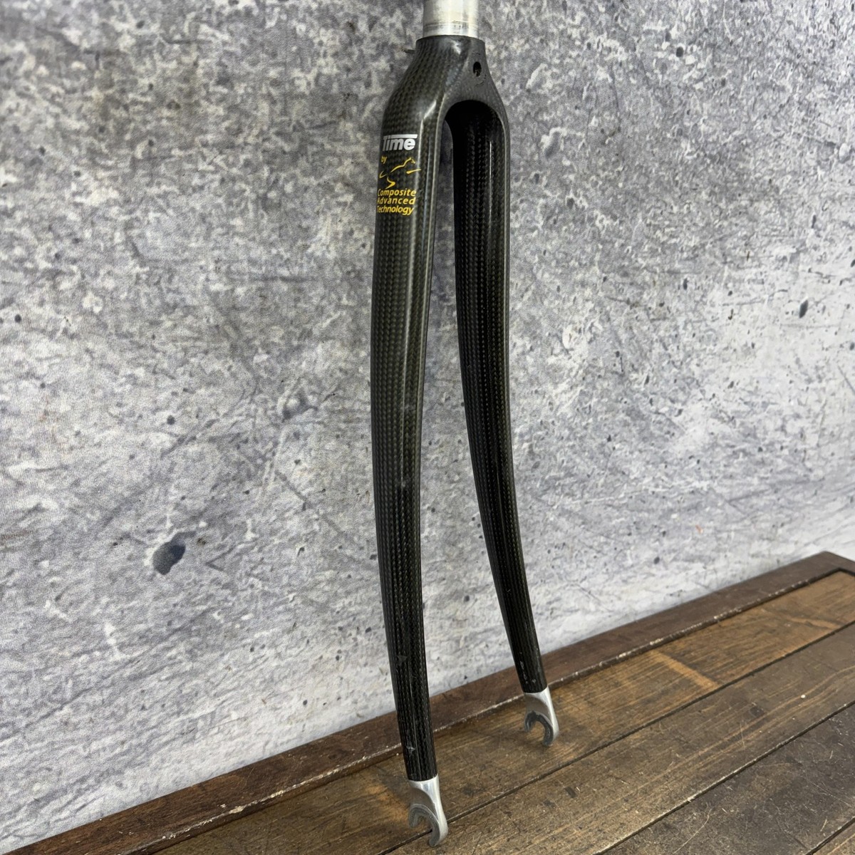 Vintage Time 700c Carbon Fork 1 In Threaded Road Caliper Brake