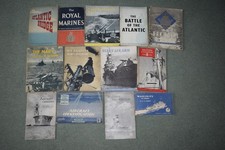 14 NAVY WORLD WAR TWO  ONE / WWII I BOOKS - Vintage public information booklets