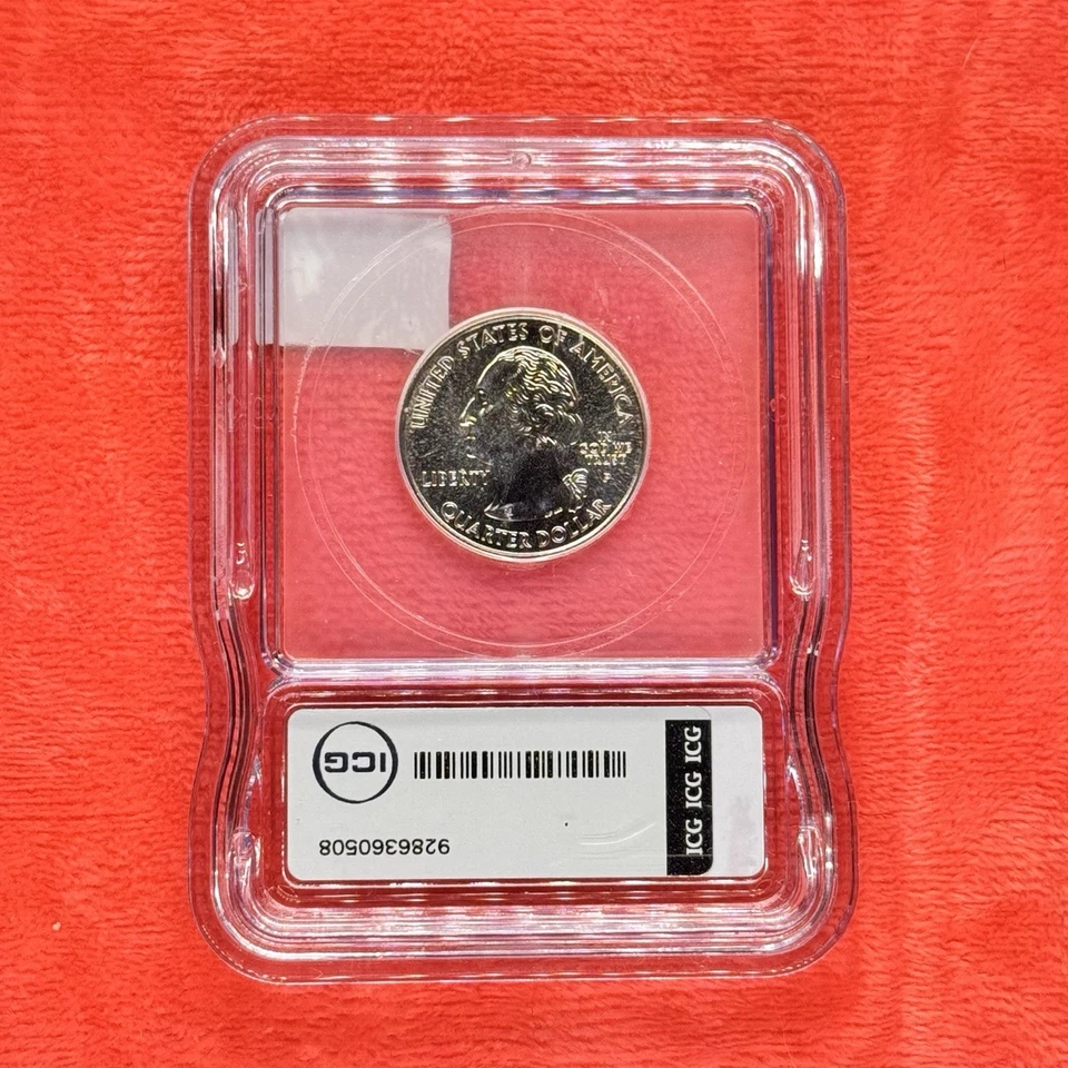 2002-P ICG MS69 TENNESSEE State Quarter Business Strike 25C AUSTIN HUTTO SIGN - Image 3 of 4